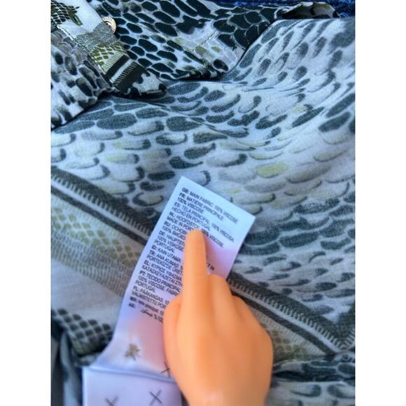 Ted Baker Mai Quartz Blouse‎ Button-Down Long Sleeves Collared Neck Size 0 - Picture 11 of 11